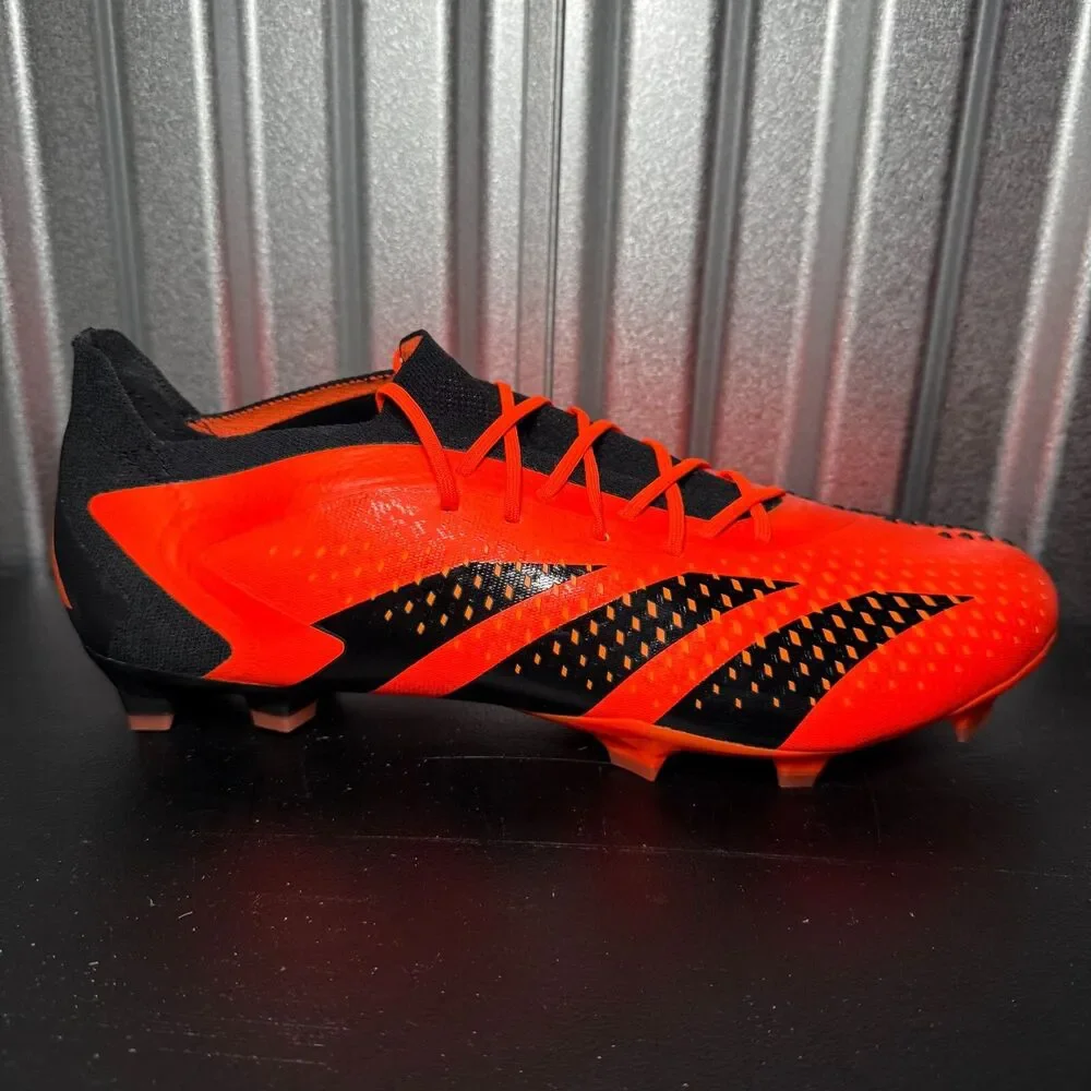 adidas PREDATOR ACCURACY.1 Low FG Soccer Cleats Orange GW4574 Men’s Size 11.5